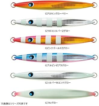 Amazon.co.jp: ウロコ ウロコジグ 80g ＃006GピンクゴールドZグロー