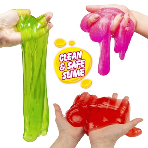 CRAZE MAGIC SLIME Dinorex Slime for Kids 6 x 75ml Bags, Kids Slime, 1 Dinosaur Toy, 6 Random Colours - Image 4