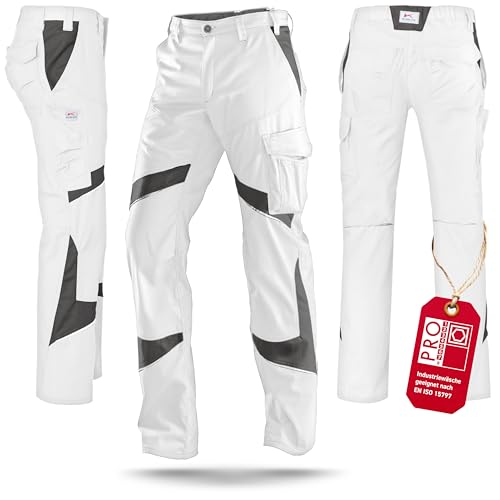 Kubler 22505365 – 1097 – 50 – Taglia 50 "activiq Pantaloni, colore: bianco/antracite