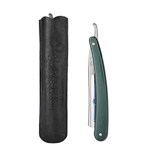 Folding Hair Cut Barber Razor Stainless Steel, Beard Trimmers,Cut Hair Beard Professional Tool Straight Edge Shaving Kit for Men to Grooming Facial Hair