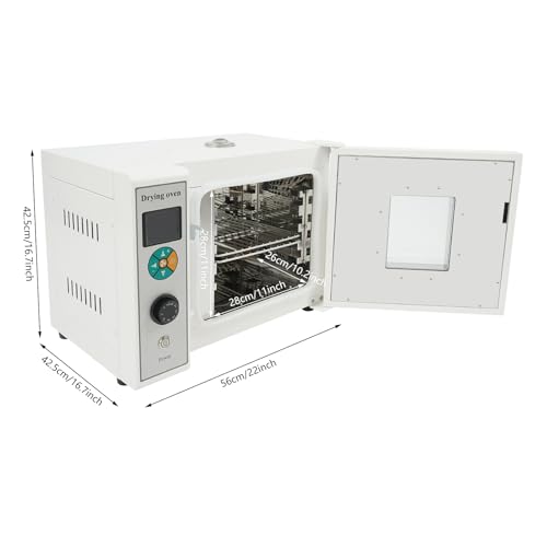 Pinelicorn 800W Electric Blast Drying Oven, Lab Drying Oven with RT+50~572℉ Intelligent Temperature Control, Curing Oven for Drying, Baking, Wax Melting, and Heat Treatment - Thumbnail 4