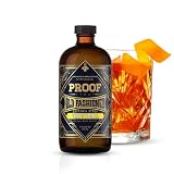 Proof Syrup - Old Fashioned Cocktail Mix - Made with Real Bitters & Cane Sugar - Traditional Flavor - Fast, Easy, Delicious, Handcrafted Cocktail Syrup - 4oz