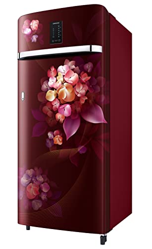 Image of Samsung 215L 3 Star Inverter Direct-Cool Single Door Digi-Touch Refrigerator Appliance (RR23C2E23HT /HL,Hydrangea Plum)