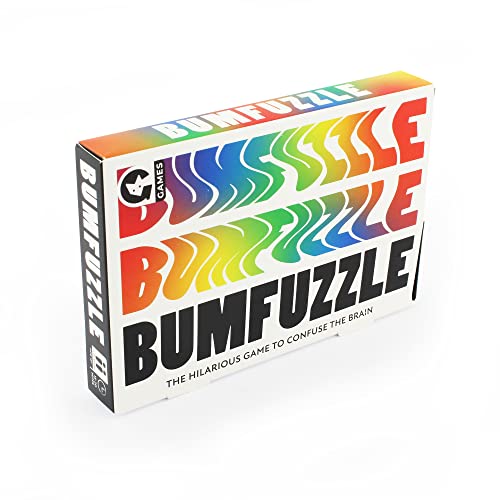 Ginger Fox Bumfuzzle Card Game Fast-Paced Party Fun for Families & Adults Funny Brain Teaser Reaction Challenge Travel Friendly Easy to Learn 2+ Players Ages 8+