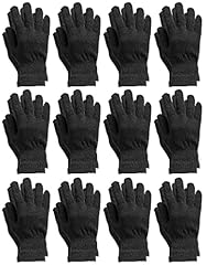 12 Pairs Unisex / Black