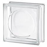 Seves Glass Block 1919/8 Alpha Glass Block