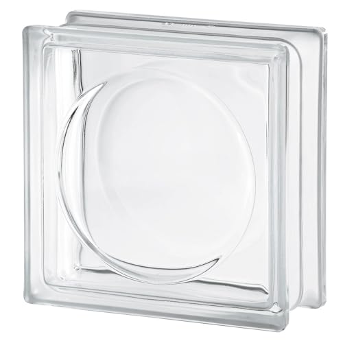 Seves Glass Block 1919/8 Alpha Glass Block
