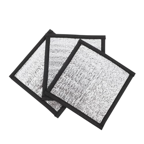 3pcs alfombrilla térmica reflectante para reptiles