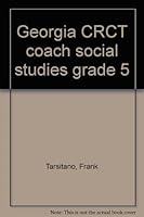 Georgia Crct Coach Social Studies Grade 5 1586203096 Book Cover