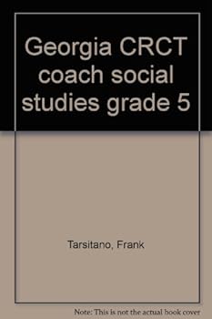 Paperback Georgia CRCT coach social studies grade 5 Book