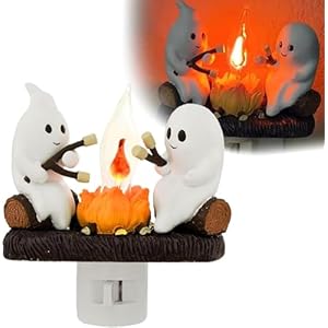 LEDeng Ghost Campfire Flickering Wall Light,Ghosts Campfire Flicker Flame Halloween Wall Light,LED Faux Campfire Wall Light,Halloween Wall Light Indoor Decoration,Holiday Gifts for Family and Friends LEDeng Ghost Campfire Flickering Wall LightGhosts Campfire Flicker Flame Halloween Wall LightLED Faux Campfire Wall LightHalloween Wall Light Indoor DecorationHoliday Gifts for Family and Friends