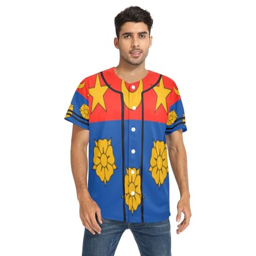 Maillot de baseball personnalisable manches courtes cadeau anniversaire original