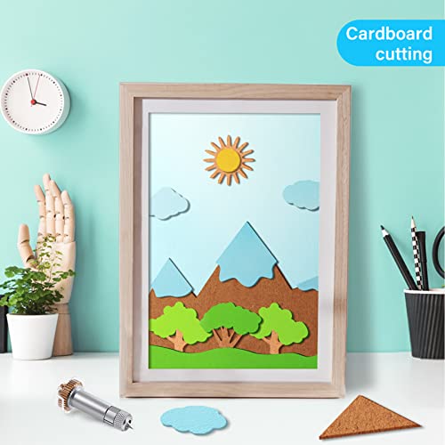 Messerklinge und Antriebsgehäuse für Maker 4/ Maker 3/ Maker, Giftgorde Messerklinge und Antriebsgehäuse, perfekt für Holz, Mattenplatten, Spanplatten, Leder und mehr, Lederwaren, Puzzles