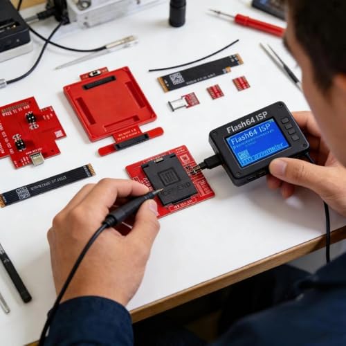 Adaptateur cinq points Flash64 de haute précision pour programmation