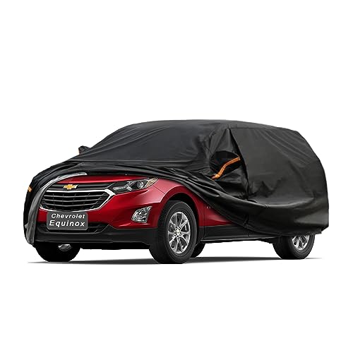 Image of GUNHYI 7 Layer SUV Car Cover Custom Fit Chevrolet Equinox (2005-2025) Waterproof All Weather, Heavy Duty Outdoor Snow Sun Rain Uv Protection (Ships from US Warehouse, Delivery 3-8 Days)