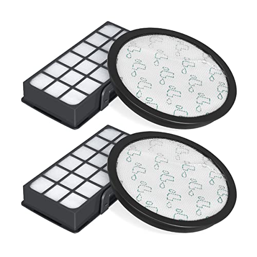 Lot de 2 Filtres HEPA pour Rowenta Silence Force Cyclonic 4AAAA RO7647EA RO7663EA RO7676EA RO7681EA (Modèle RO76xx) Aspirateurs, Filtre de Rechange...