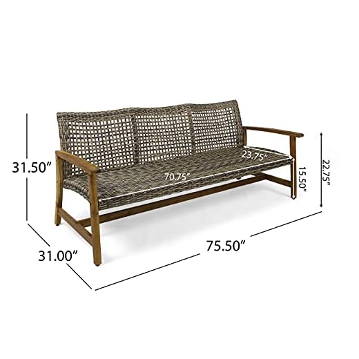 Christopher Knight Home Marcia Outdoor Sofa