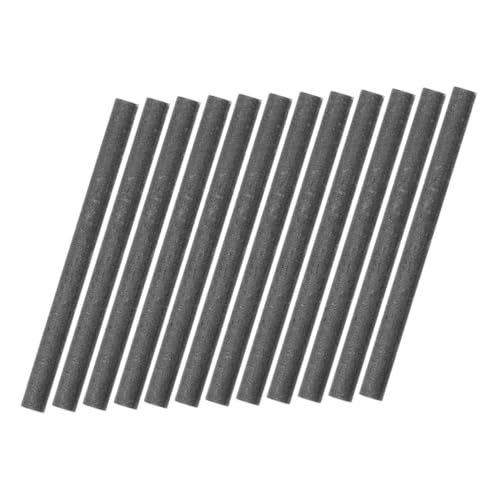 KALLORY 8mm Diameter Graphite Carbon Rods Conductive Stir Sticks for Industrial Metal Melting