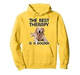 Photo Gallery la migliore terapia è un cane golden retriever funny lover cute felpa con cappuccio Photo Gallery la migliore terapia è un cane golden retriever funny lover cute felpa con cappuccio