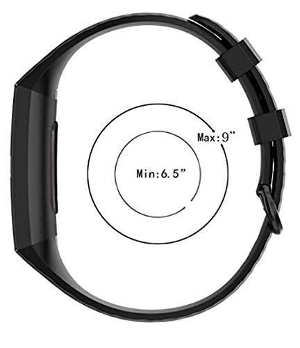 Replacement Bands Compatible With Fitbit Charge 4 / Fitbit Charge 3 Bands For Women Men, Silicone Fitness Sport Wristbands For Women Men Small Large #TOP3