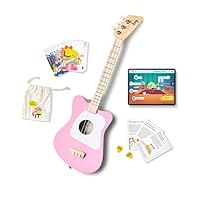 The ideal first guitar for children ages 3+. Award-winning 3-string design allows for an easier and faster learning process. With the Loog Mini, kids feel rewarded and encouraged to keep on playing and learning. Approved by educators: Learn on a Loog...