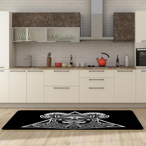 Tapis de cuisine antidérapant lavable pour sol sec et sécurisé - 3