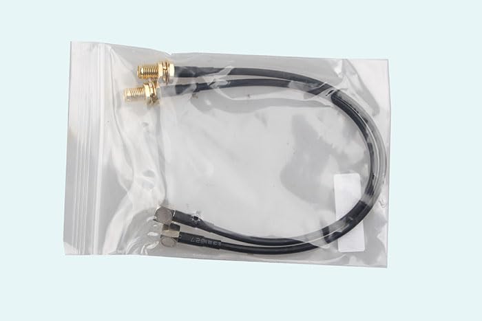 2pcs 4G LTE Antenna SMA Female to TS9 Male Plug Right Angle Adapter Cable RG174 Cable 8inch/20cm for External Antenna Router Huawei Vodafone Netgear Hsdpa ZTE MiFi Modem Hotspot UMTS Mobile