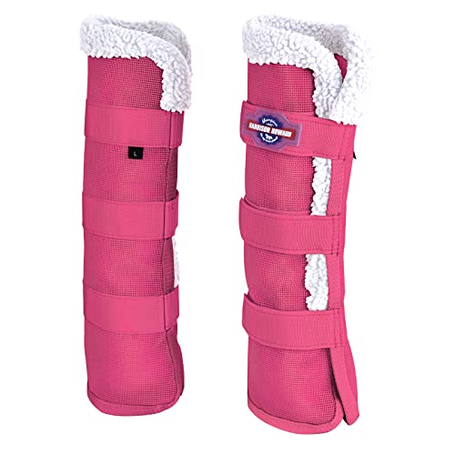 Harrison Howard Botas de proteção de verão com acabamento de lã para eliminar a fricção. Protetores