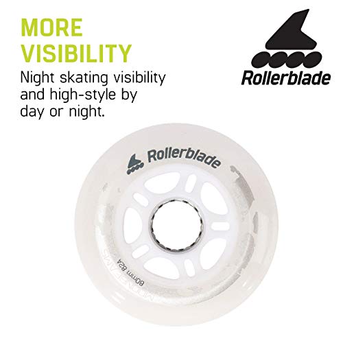 Rollerblade Moonbeam 80 mm roues LED 82A pour rollers - 3