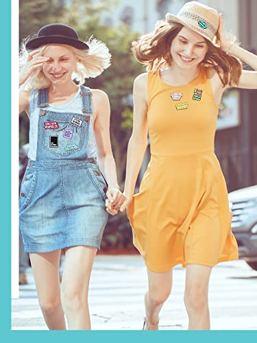 Kajaia 35 Pcs Enamel Pins Bulk Lapel Pin Alloy Brooches Pins Backpack Badges Brooch for Friends Clothing Decor4