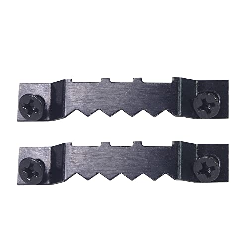 100 Pack Heavy Duty Sawtooth Picture Hangers â Picture Frame Hanging Hangers with Screws Solutions for Picture Hang,Sawtooth Hangers Hardware Kit Picture Hanging Hooks for Artwork,Paintings (Black)