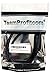 TeamProfitcom Dual Mini 6 Pin to 8 Pin PCI Express Video Card Power Adapter Braided Sleeved Cable for Mac Pro Tower/Power Mac G5 15-inches