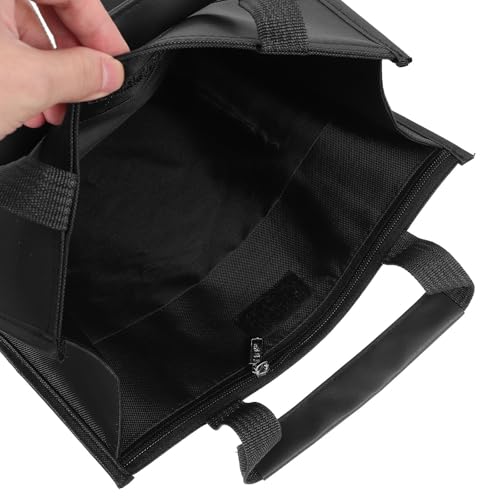 Bolsa de archivo con asa NUOBESTY de tela Oxford portadocumentos escolar 3
