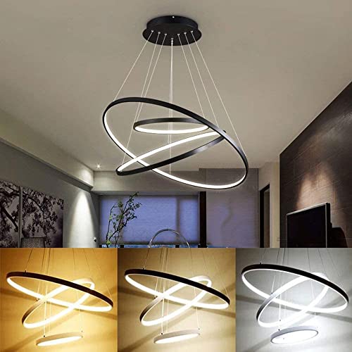 Luminaire moderne circulaire d'exception, suspension LED haut de gamme - 4