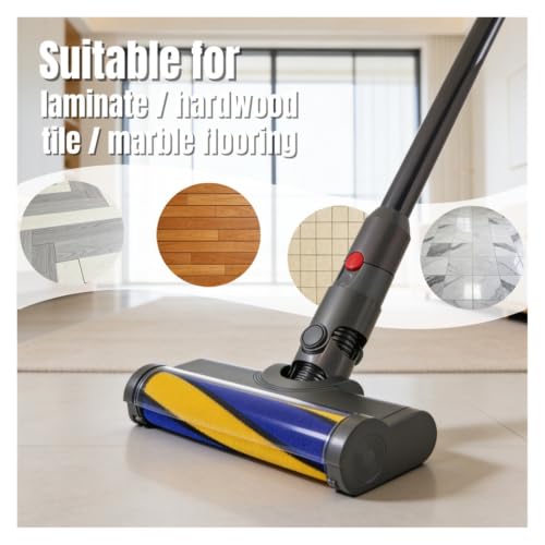 Cabezal de aspiradora compatible con Dyson V12 SV18 SV57 cepillo LED 5