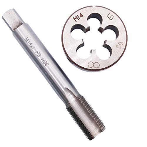 HSS M14 x 1mm Tap and M14 x 1.0mm Die Metric Thread Right Hand