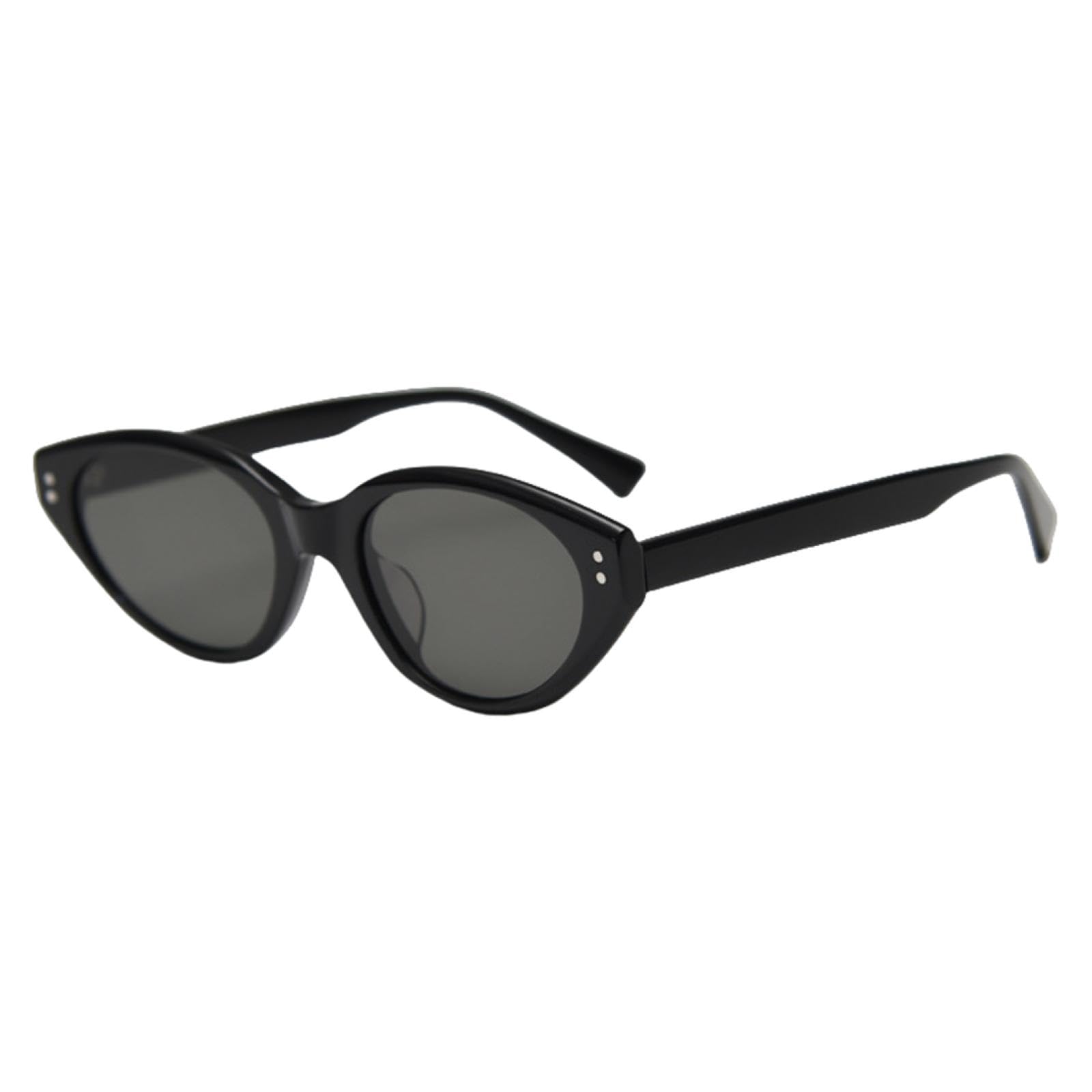 Lunettes de soleil en acétate haut de gamme style Cat Eye chic - 8