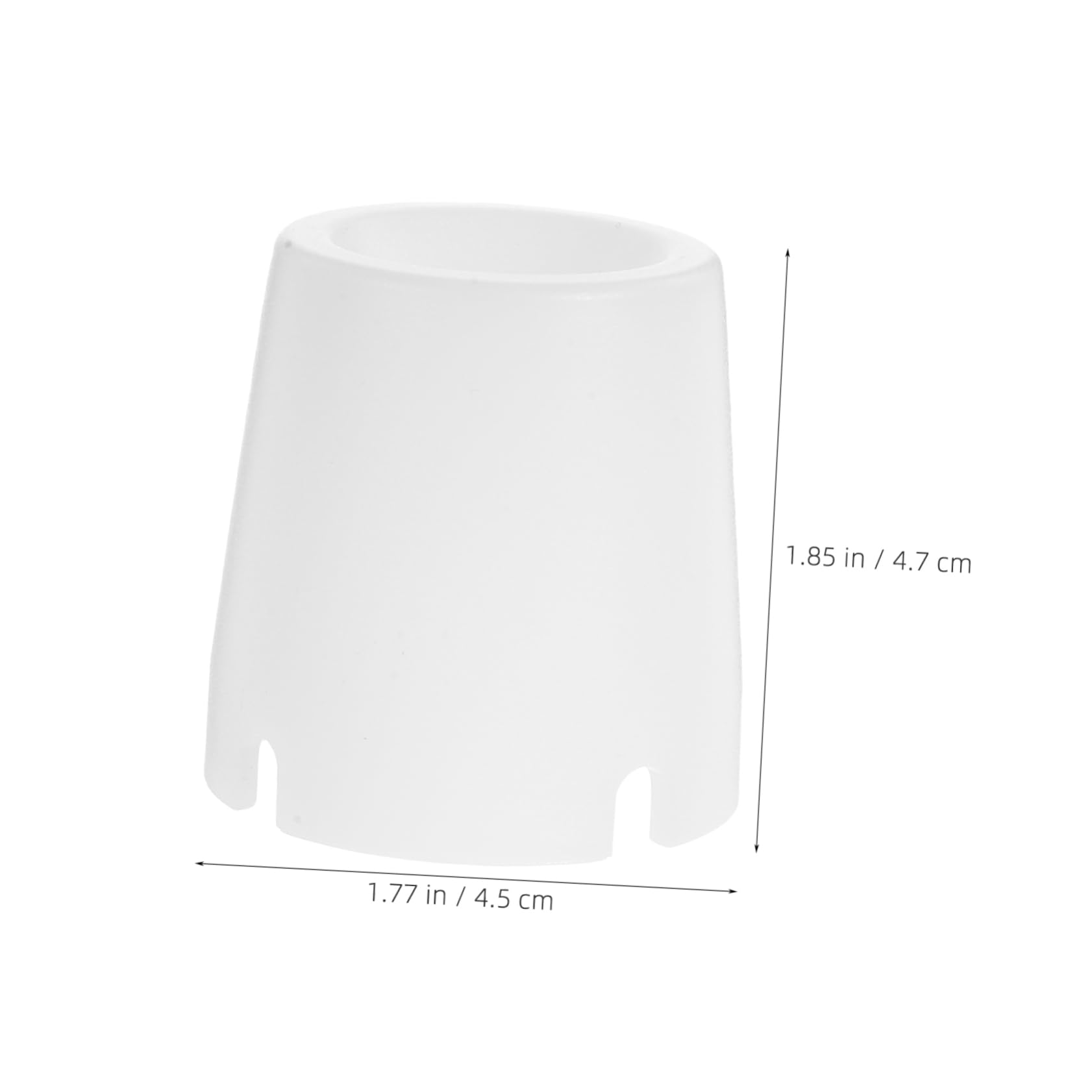 balacoo Plastic Flashlight Diffuser Dome Cap Non Dazzling Soft Light Cover for Improved Indoor Lighting and Reading Lightweight and Portable Design for Camping and Outdoor Activities