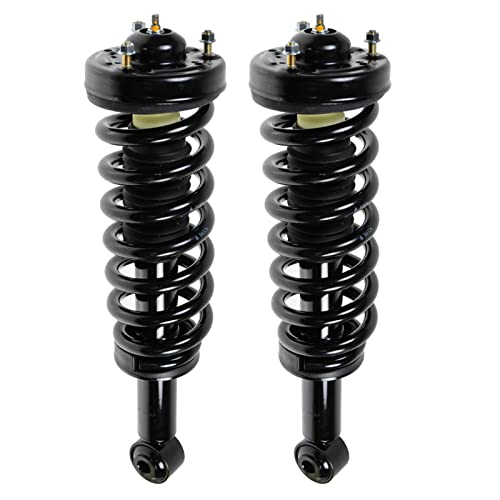 Image of TRQ Front Driver Side Strut and Spring Assembly Set Loaded Pre-Assembled | For 07-13 Ford Expedition 07-13 Lincoln Navigator