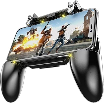 HAXTECHI Mobile Game Controller Fit & Compatible with PUBG Mobile Controller L1R1 Mobile Game Trigger Joystick Gamepad-image-5