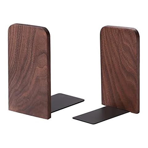 Muso Wood Heavy Duty Bookends Cover