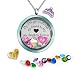 My Daughter Necklace, Mother Daughter Gifts | Father Daughter Gifts Charm Necklace for Daddys little Girl | Stainless Steel 30mm Floating Locket Necklace | Memory Locket