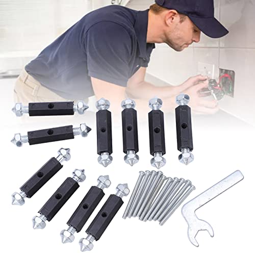 Cassette Repair Device, Wall Electrical Box Screw Tool 118 for Type Light Switch Socket Junction Wall Box Repair Tool (Insulation Support Rod)