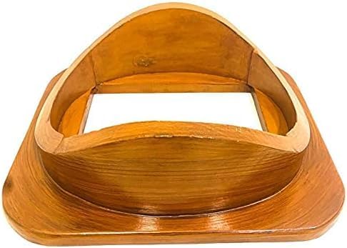 Generic Exquisite Amazon Diving Helmet Replica with Brown Finish Mounted on Elegant Wooden Base: A Stunning Tribute to Underwater Exploration and Maritime History, AS SHOWN PICTURE