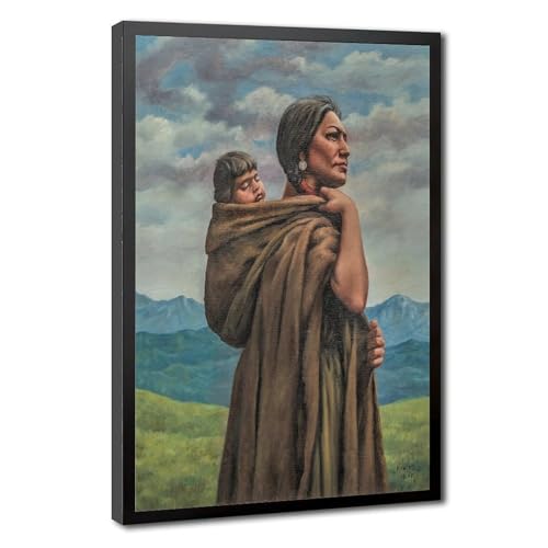 Poster de Sacagawea pour un salon élégant avec toile murale grand format