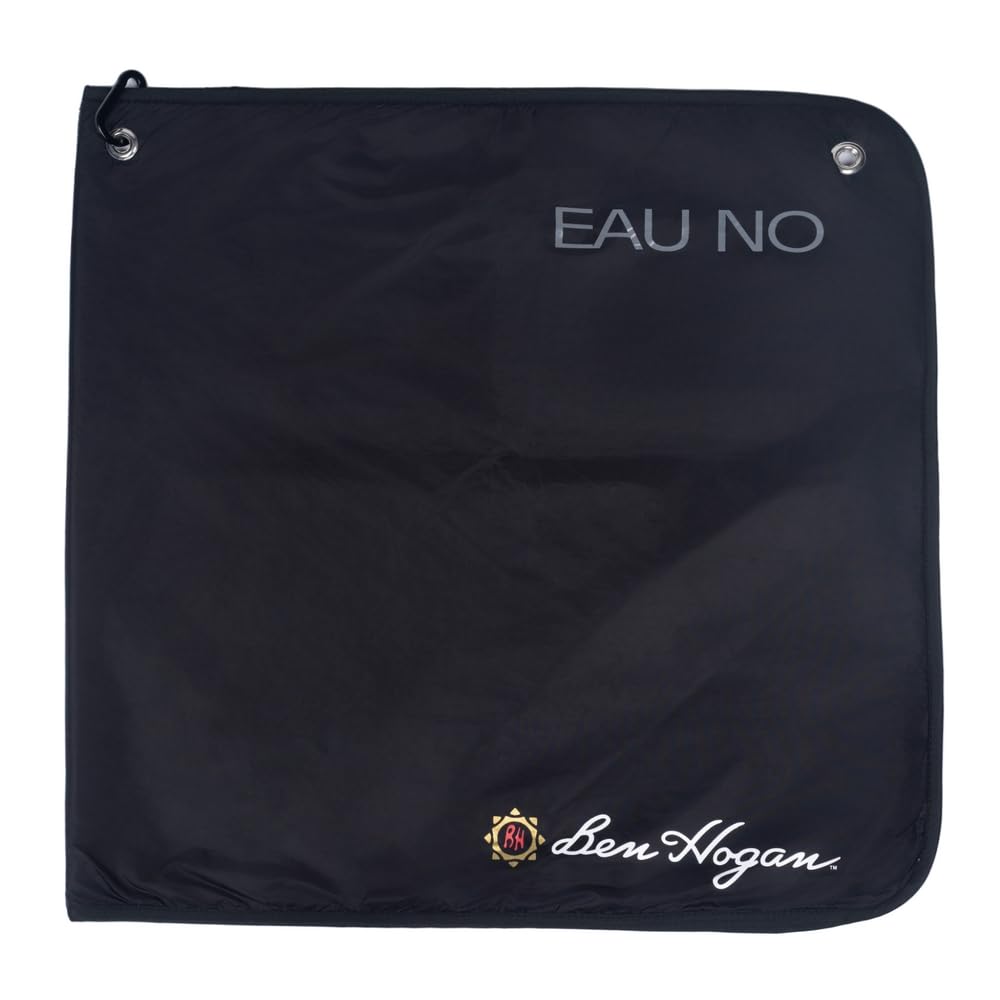 Ben Hogan Multicolor Eau No Water Resistant Rain Hood Golf Towel Combo