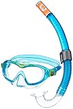  Aqua Lung Sport Combo Reef 2dx Snorkel Set Junior, Blau - grün