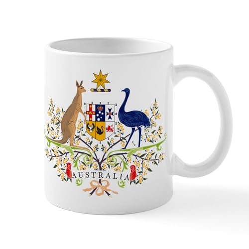 CafePress Australia Coat of Arms Mug 11 oz Ceramic
