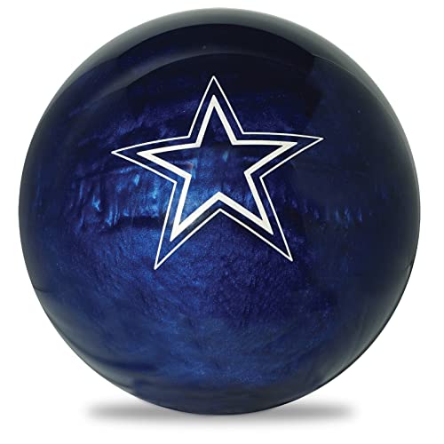 KR Strikeforce NFL Dallas Cowboys Undrilled Polyester Bowling Ball - Available in 8, 10, 12, 14 & 15lbs (15)