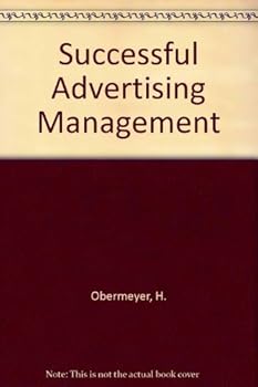 Hardcover Successful Advertising Management. Book